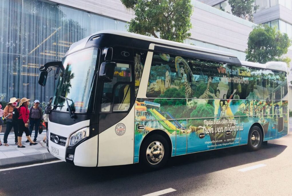 Các điểm đón xe bus miễn phí đến Vinpearl Land (VinWonders) Nam Hội An